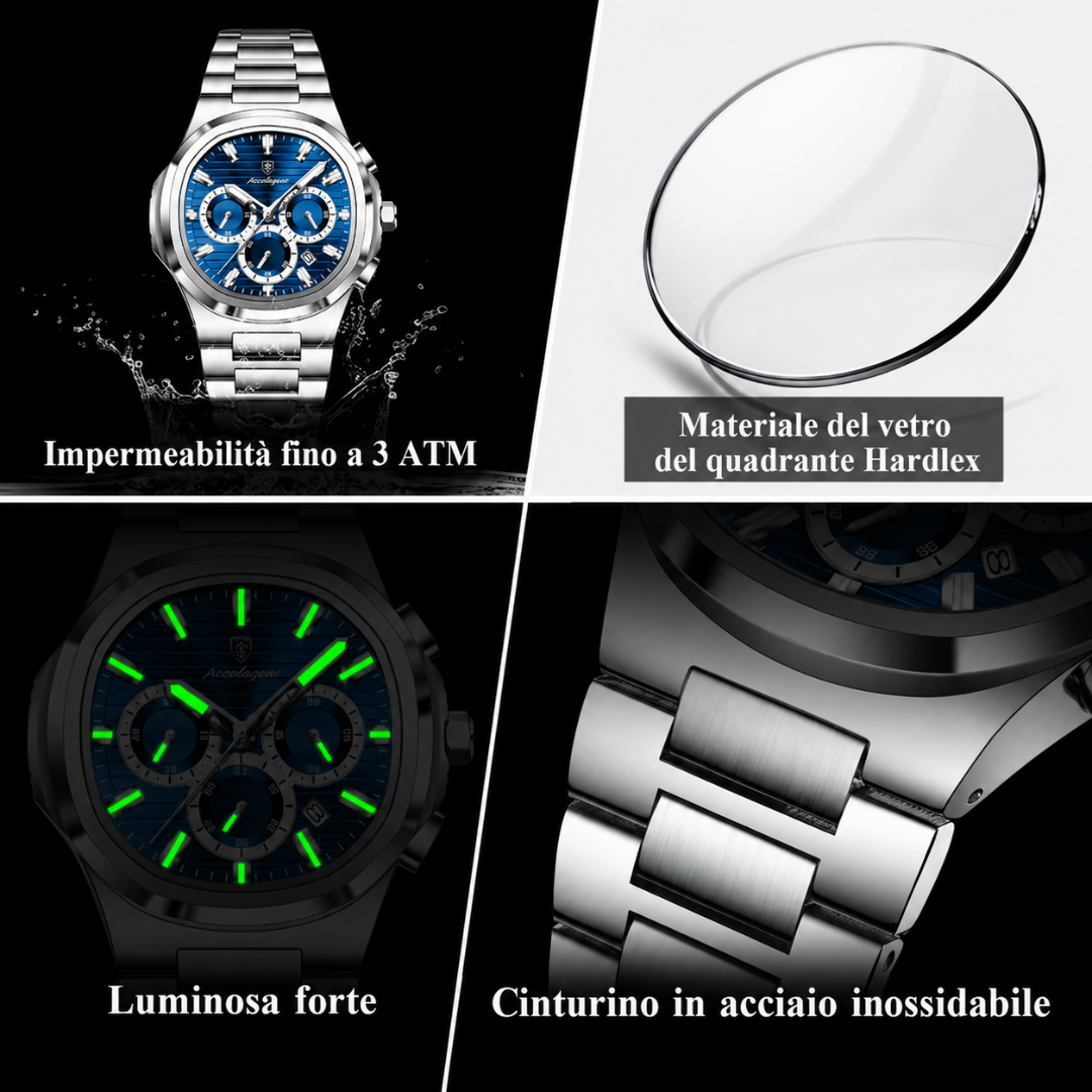 Orologio in acciaio inossidabile