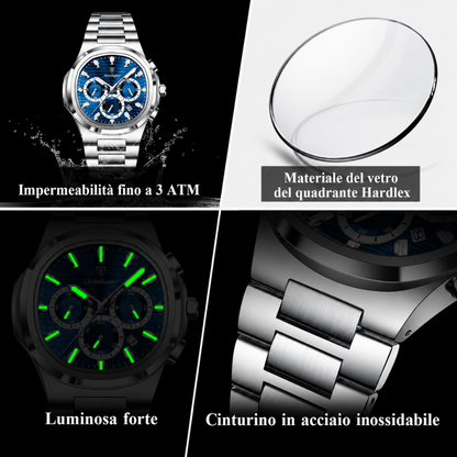 Orologio in acciaio inossidabile