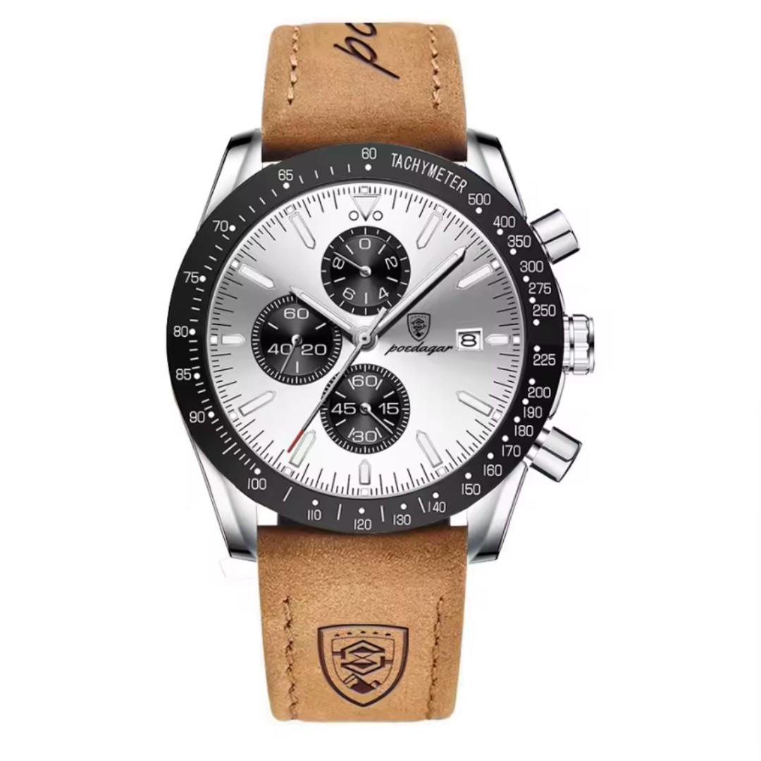 Orologio in Pelle Sportiva