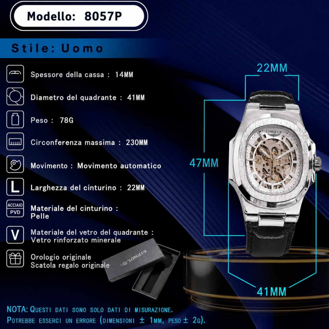 Orologio LONGLUX meccanico