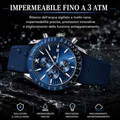 Orologio in Pelle Sportiva
